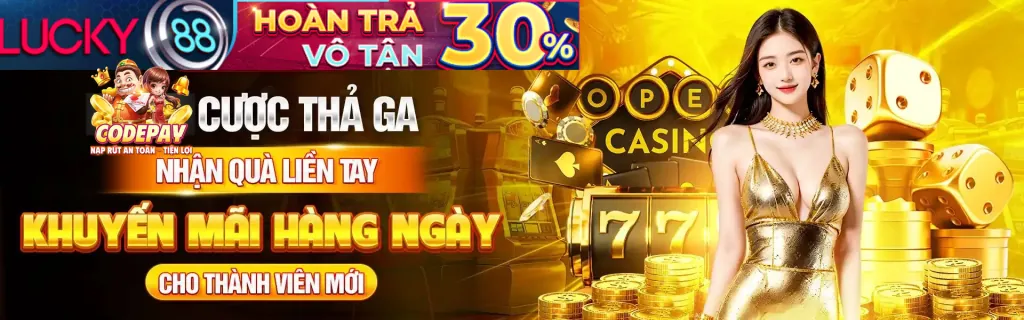 Thưởng chào mừng ebet